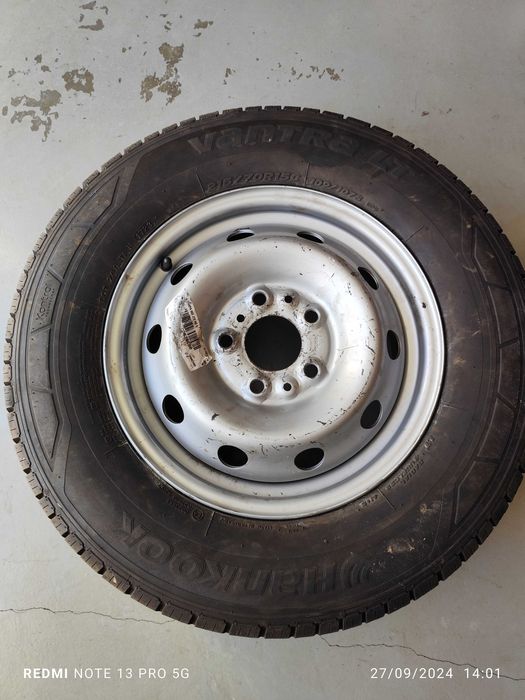 jante para carrinha 15" com pneu 270/70/15