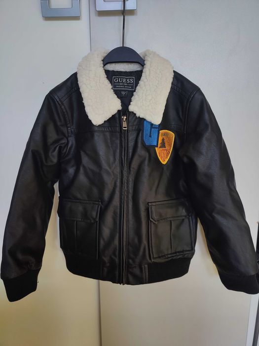 Kurtka skórzana Guess