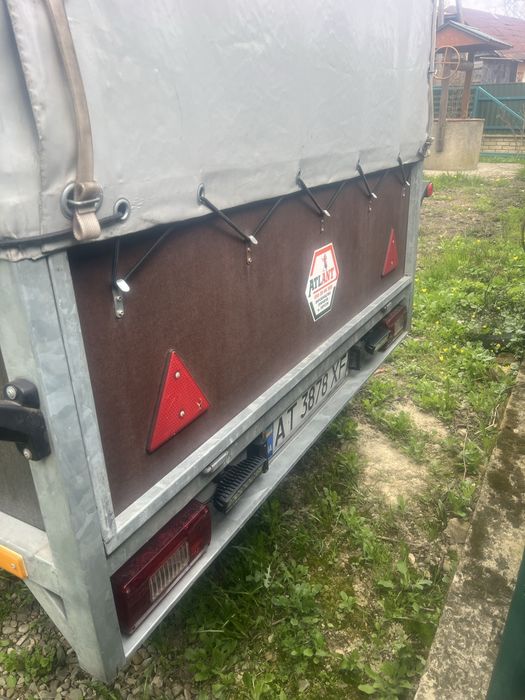 Причіп Atlant, легковий B категорія двох осьний