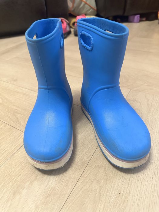 Сапоги резиновые Crocs 32-34 размер