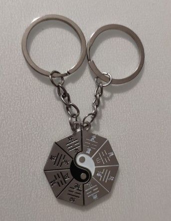 Porta-chave yin yang