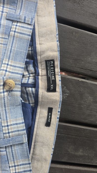 Marynarka + spodnie, garnitur medicine XXL slim fit