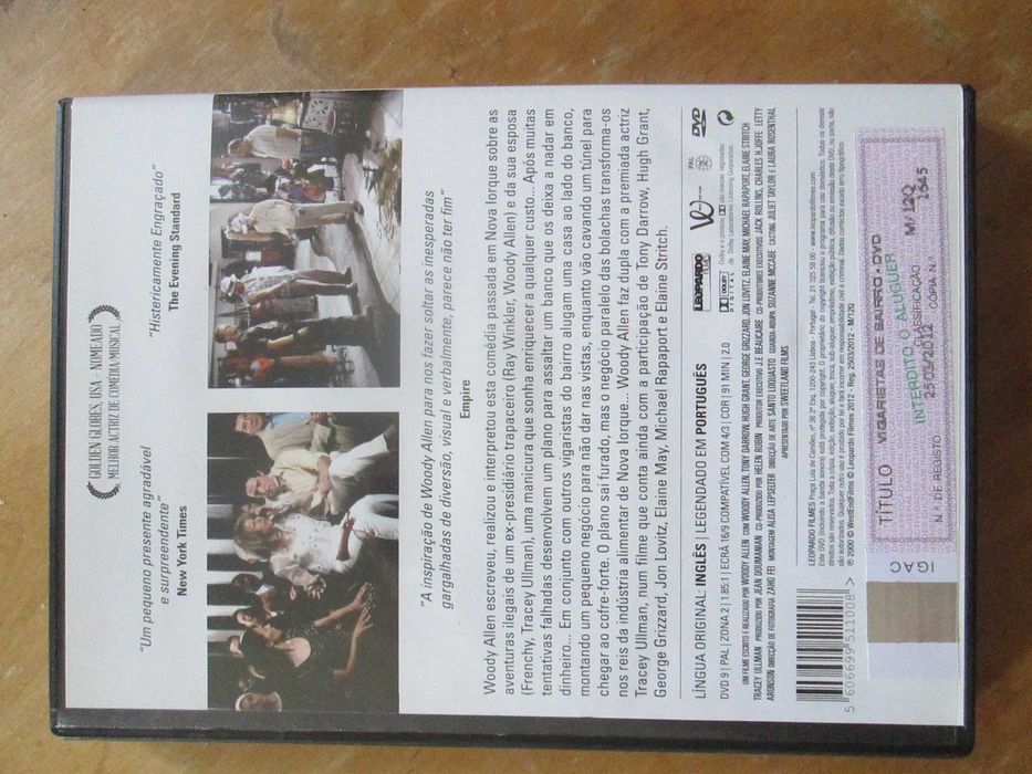 Vigaristas de Bairro, Carolyn Saxon, Woody Allen, J Lovitz, Hugh Grant