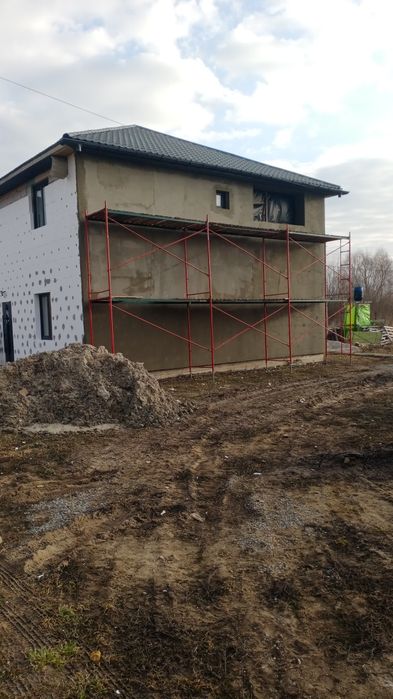 Перекриття даху фасадні роботи