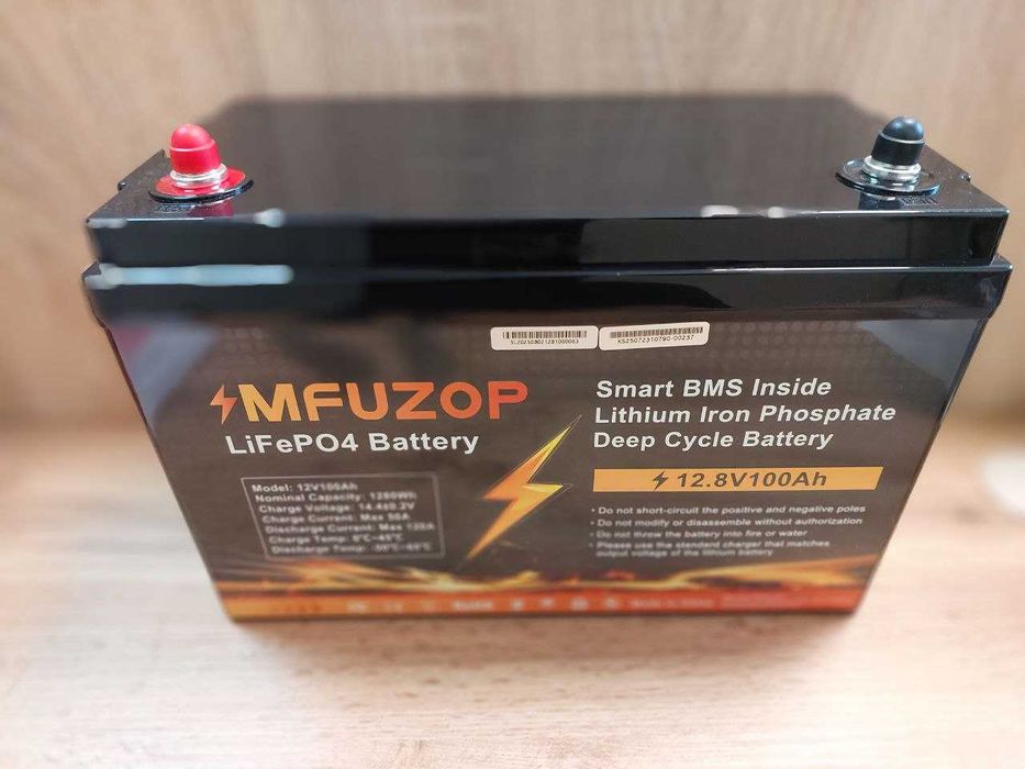 Аккумулятор LiFePO4 12,8V 100Ah > Литиевый Аккумулятор с BMS палатой >