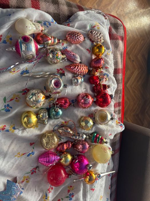 Елочние украшения совктские