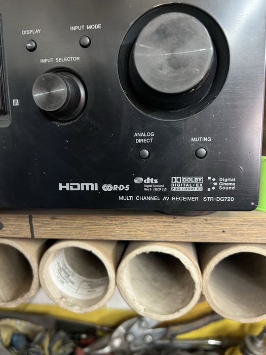 Sony STR-DG720  w systemie 7.1,105 Watt na kanał hdmi
