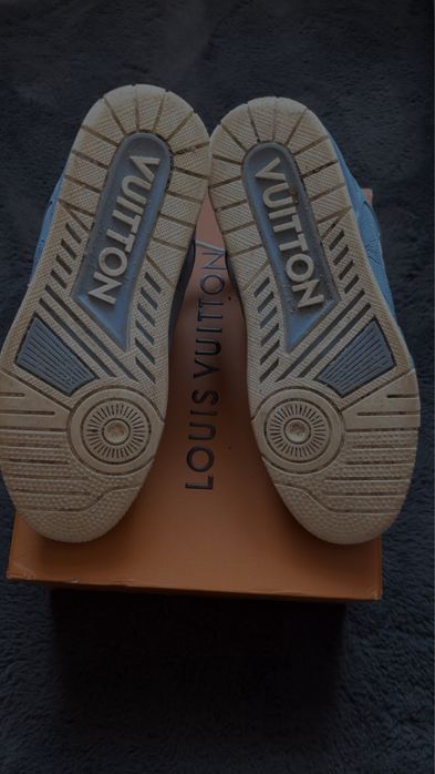 Buty Louis Vouitton Blue Niebieskie