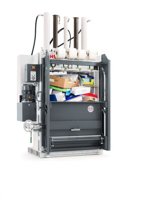 HSM v-press 860 Plus | Nowa Belownica do makulatury folii kartonu