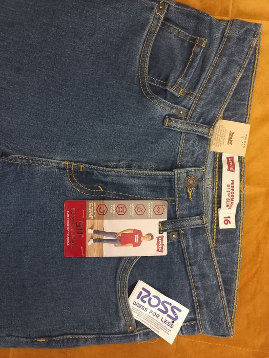 Джинси Levis 511 slim fit 16 років