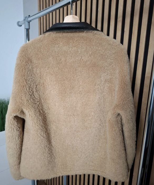 Kurtka baranek kożuszek  karmel S 36