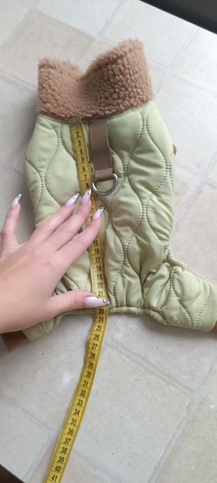 Теплий комбінезон для собачки