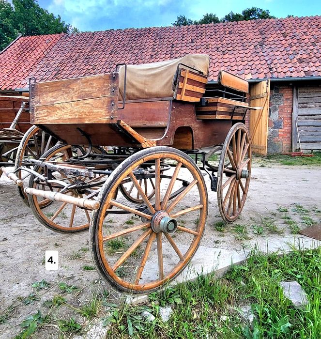 Bryczki w różnym stanie