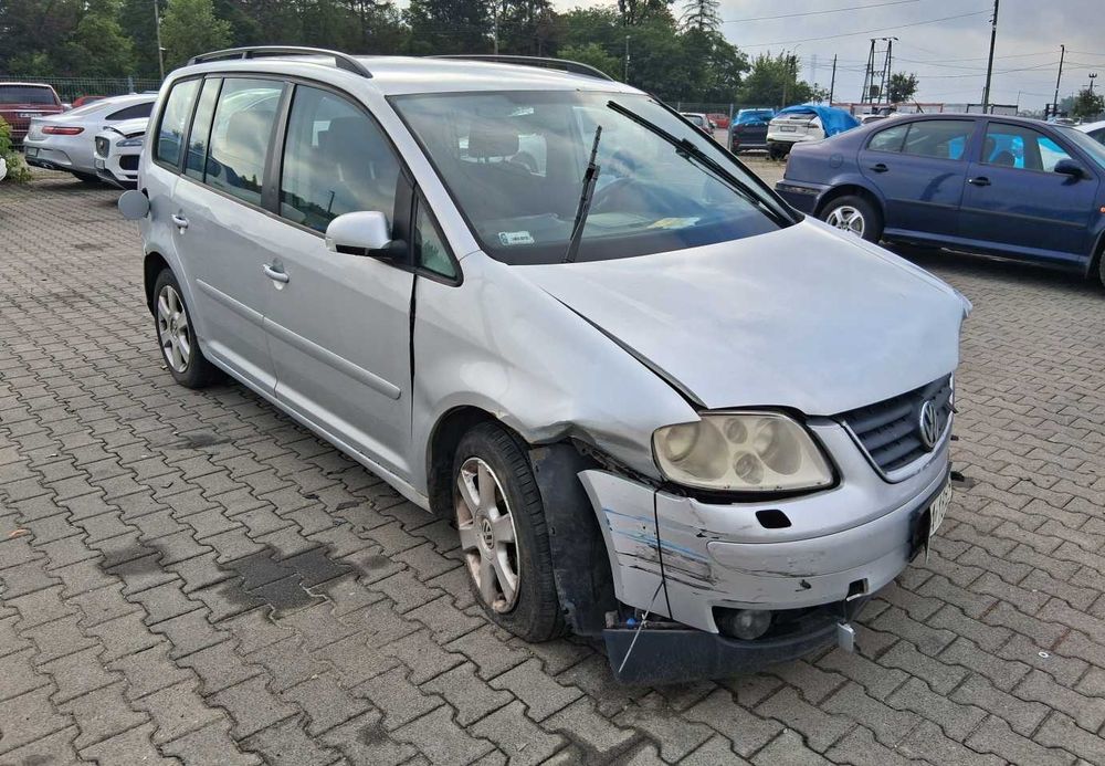 2003 Volkswagen Touran 1.9 TDI AVQ 101 KM LAKIER LA7W Silnik Skrzynia części