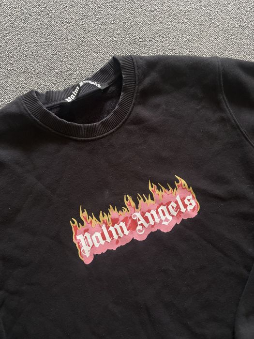 Bluza bez kaptura palm angels