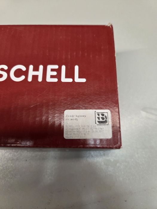 Zawór do wody kątowy Schell