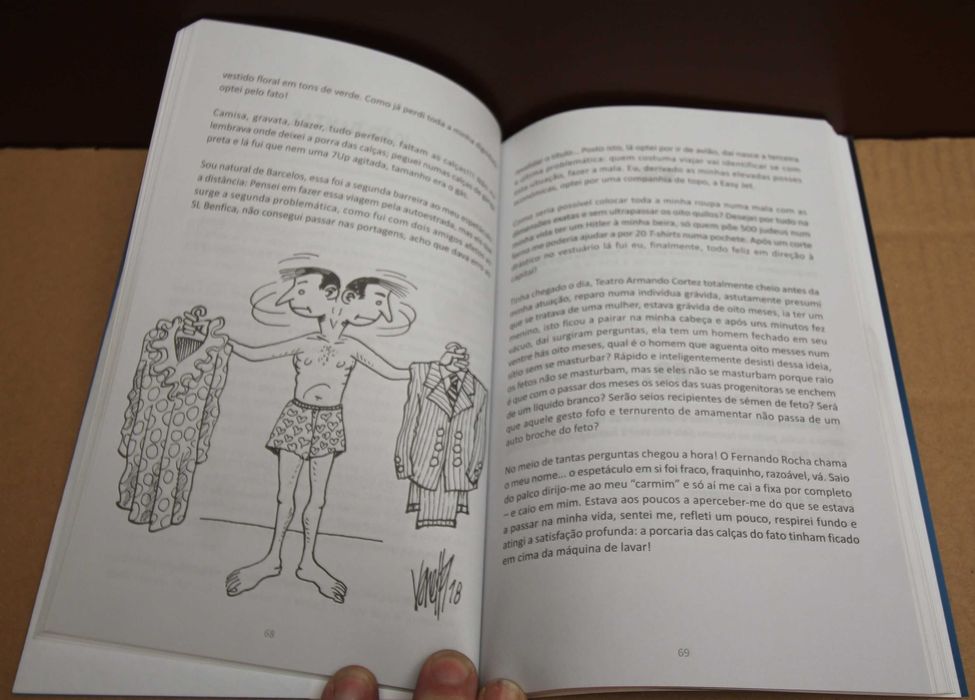 livro Humor/piadas Pi100Pé de Fernando Rocha