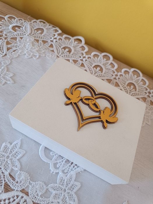 Pudełko na obrączki