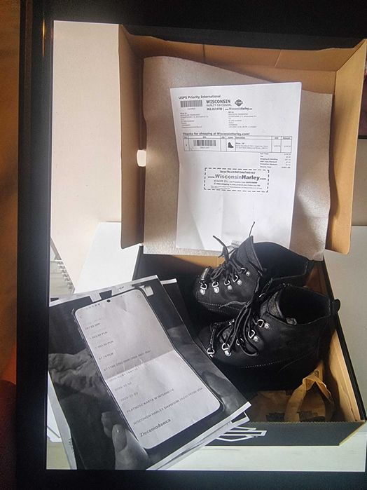 Buty Harley Davidson Hagerman warm rozm 43 28 cm