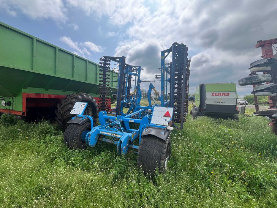 Передпосівний напівнавісний компактомат Farmet Kompaktomat K 600 PS. 2006р