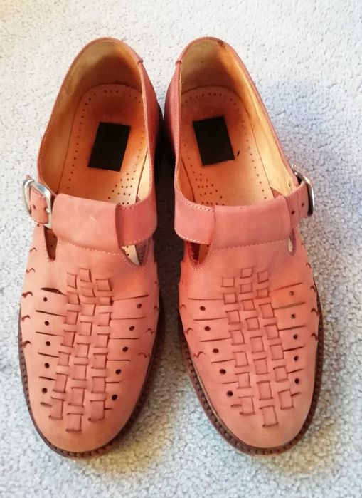 Sandálias ou sapatos abertos homem em pele - Nº 39 (preto) e Nº40