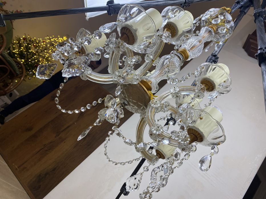 Люстра хрустальна стиль Мария Тереза