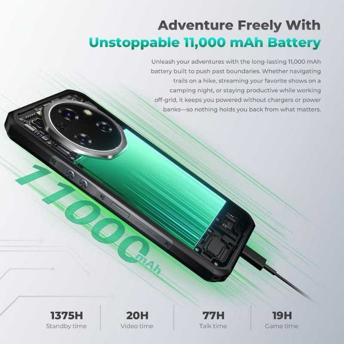 Oukitel WP62 5G 16GB/512GB IP69K 2.5GHz