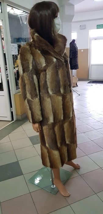 Futro naturalne. Rozmiar 42