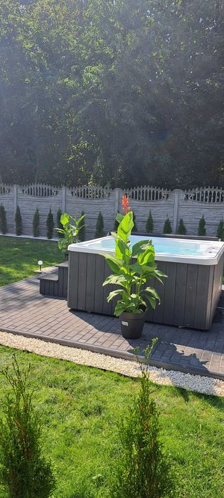 Basen balia jacuzzi NOWE gwarancja producent z piecem i pokrywą