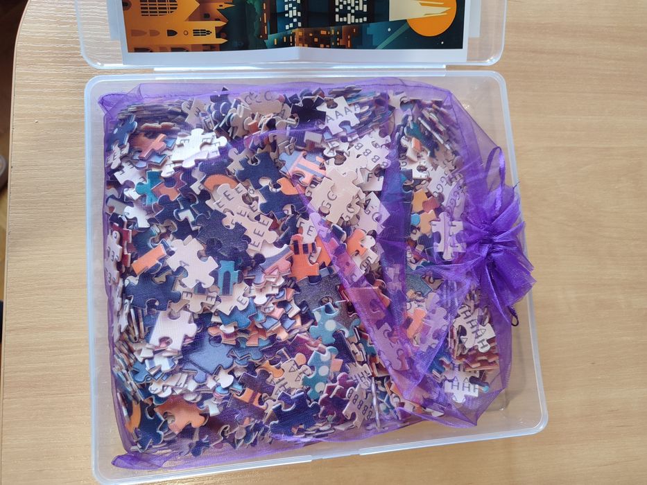 Puzzle drewniane 1000 elementów London