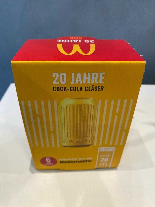 Стакан Coca-Cola McDonald's, коллекционный, лимитированая серия