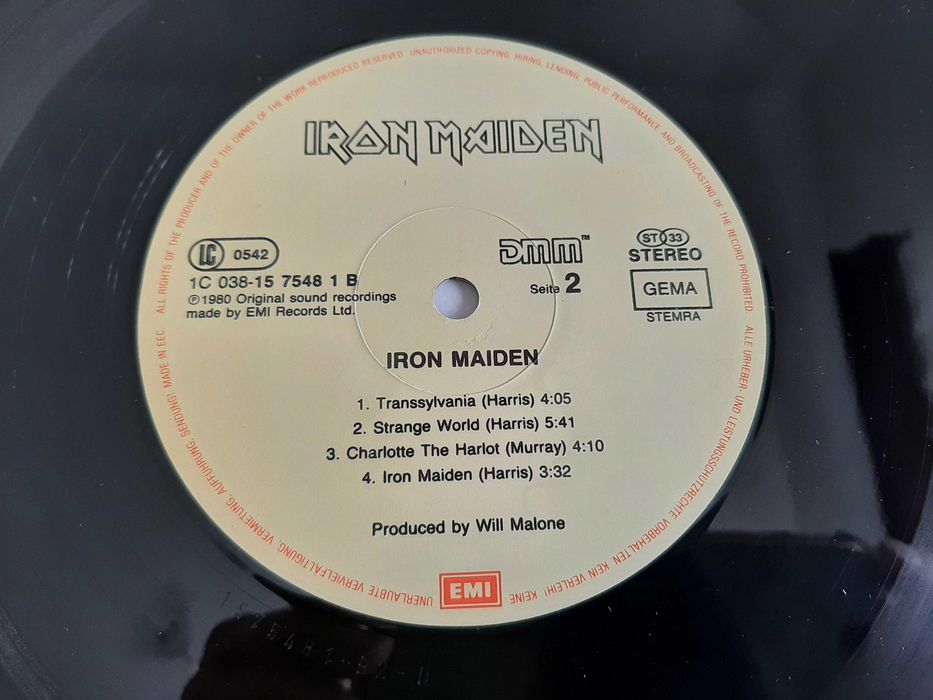 Iron Maiden - Iron Maiden - Europa - Vinil LP