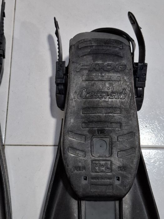 Barbatanas mergulho Cressi Pro Light Preto