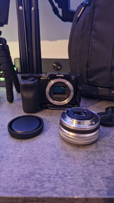 Kit Sony zv-e10 (muitos extras)