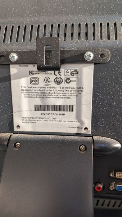 Ecrã Proview de 22 polegadas