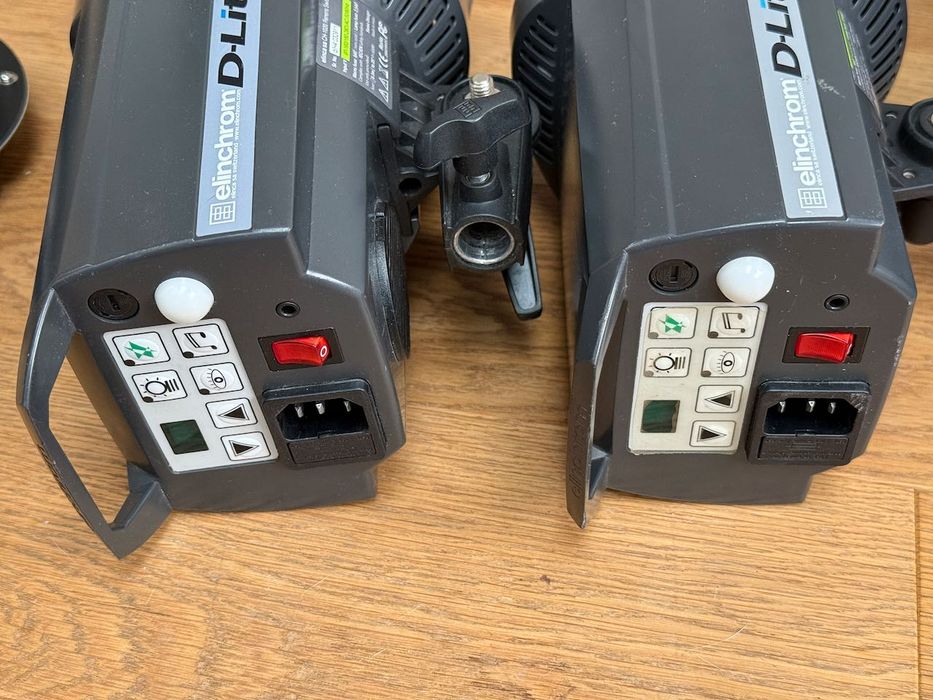 zestaw Lamp Elinchrom 3 szt, jak bowens, godox