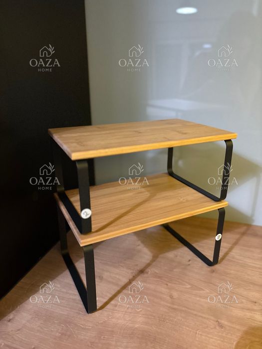 Półki Kuchenne Organizer 2 szt. na Przyprawy Naczynia