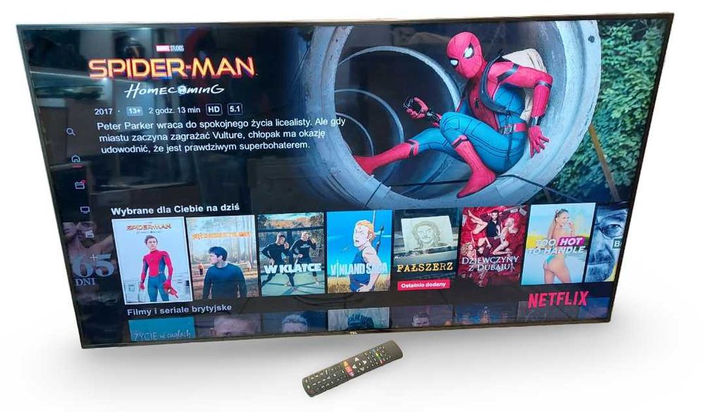 Telewizor tcl u58s7806S 58" 4K UHD LED + pilot