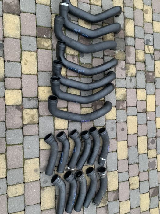 Патрубок интеркулера турбины нижний турбіни спринтер sprinter 903 cdi