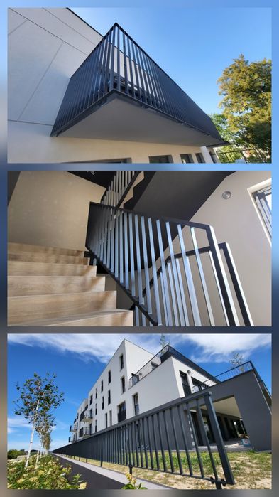 Balustrady metalowe.