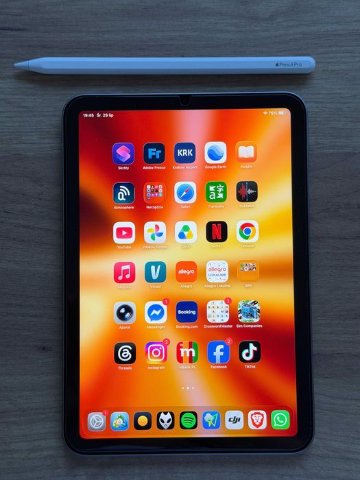 Ipad Mini 7/8.3 cala/512 GB + Apple Pencil Pro