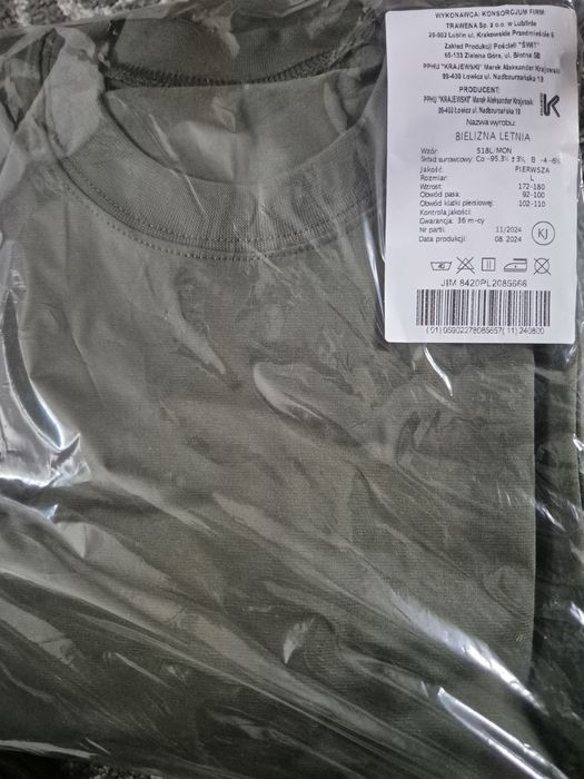 Bielizna letnia wz.518L rozm. L