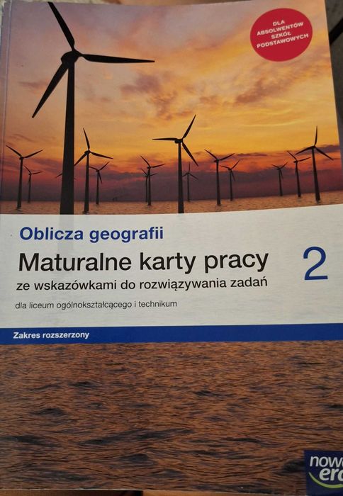Oblicza geografii 2. Maturalne karty pracy. Zakres rozszerzony. 2020.