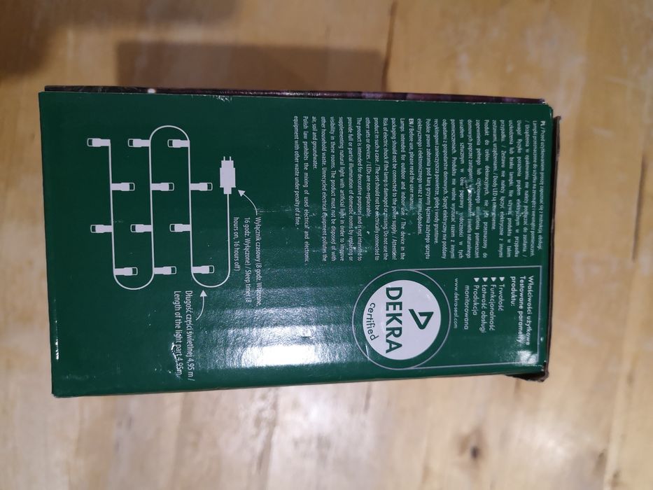 Lampki nowe LED 200, choinkowe, barwa ciepła