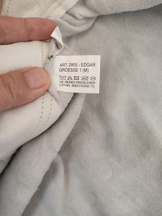 Кожаная куртка сварщика