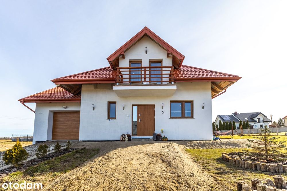 Wolnostojący z Garażem i b. gospodarczym|5 Pokoi|Ogród|S6|Szkoła|Las