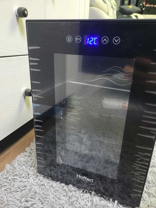 NOWA Lodówka na wino 30W pojemność 6 butelek - Hoffen - Warszawa OPIS!