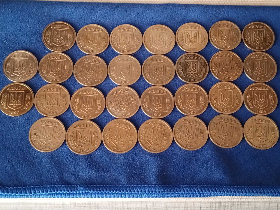 1 гривна 1995 1996 год