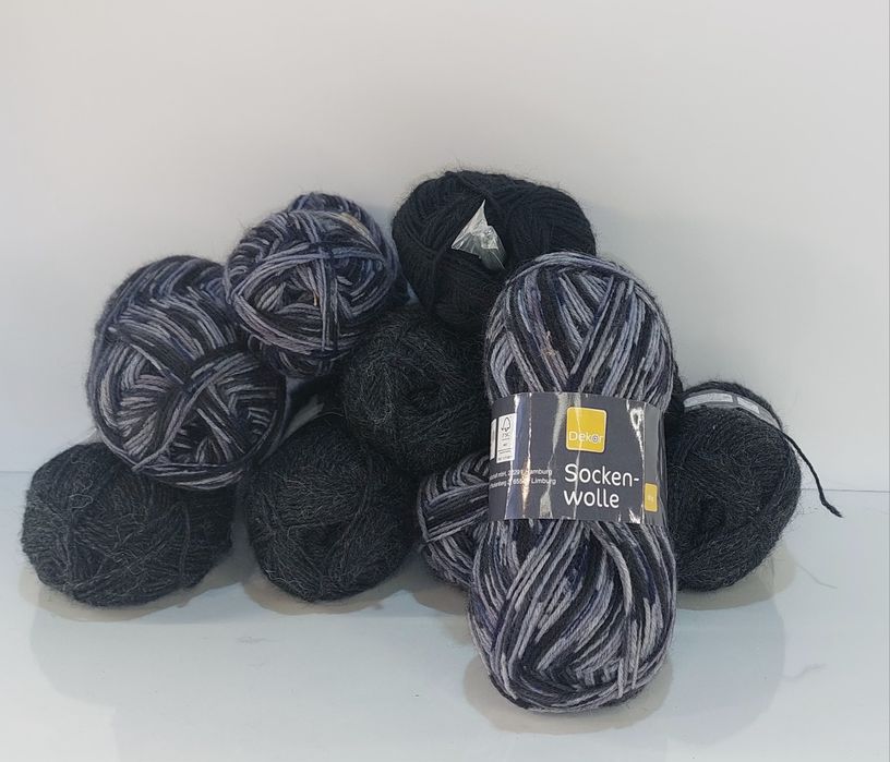 10 x Włóczka 50g 210m