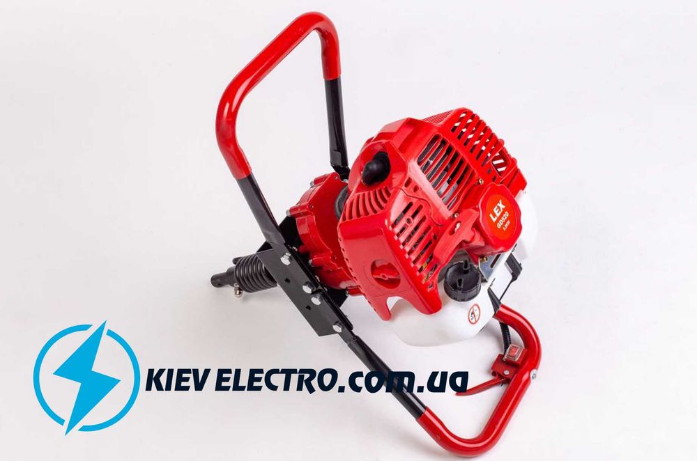 Мотобур Бензобур LEX GD520 5200 Вт. +3 шнека, 15/20/25 см (ПОЛЬША)